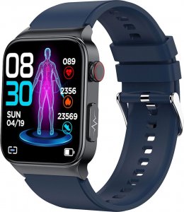 Smartwatch Watchmark Cardio One Granatowy 1