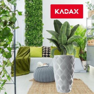 Kadax Donica Wysoka Doniczka Z Wkładem Ogrodowa 58,5cm 6