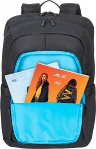 Plecak RivaCase Plecak do notebooka 17,3" RivaCase ECO Alpendorf 7569, czarny, z ekologicznego, wodoodpornego materiału z recyklingu (rPET) 8