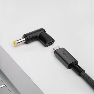Zasilacz do laptopa Akyga Przejściówka do laptopa Akyga AK-ND-C01 USB-C / 5.5 x 2.5 mm 2