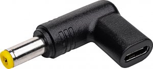 Zasilacz do laptopa Akyga Przejściówka do laptopa Akyga AK-ND-C01 USB-C / 5.5 x 2.5 mm 3