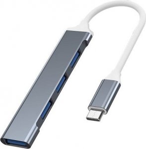 HUB USB Vakoss Hub USB-C VAKOSS TC-4125X USB 3.0 1