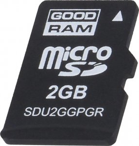 Karta GoodRam Industrial MicroSD 2 GB UHS-I  (SDU2GGPGRB) 1