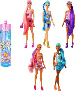 Lalka Barbie Mattel Color Reveal Seria Totalny Dżins (HJX55) 1