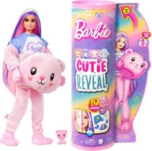 Lalka Barbie Mattel Cutie Reveal Miś Seria Słodkie stylizacje (HKR04) 1