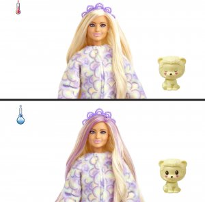 Lalka Barbie Mattel Cutie Reveal Lew Seria Słodkie stylizacje (HKR06) 3