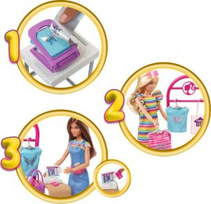 Lalka Barbie Mattel Projektantka mody (HKT78) 4