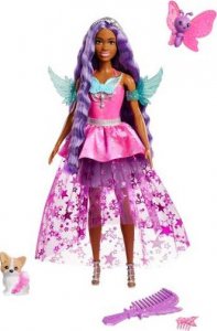 Lalka Barbie Mattel A Touch of Magic™ Szczypta Magii Barbie „Brooklyn” z długimi włosami  (HLC33) 1