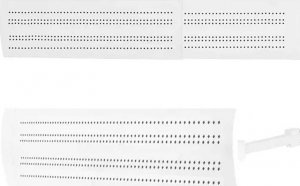 Aptel OSŁONA Przeciwwiatrowa KLIMATYZACJI Klimatyzator Wewnętrzny SPLIT biała AG719B 3
