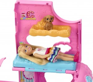 Lalka Barbie Mattel  Kamper Chelsea Zestaw 2w1 (HNH90) 7