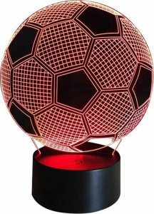 Aptel Nocna LAMPKA LED w kształcie Piłki Nożnej 0,5W ZD98 1
