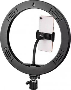 Lampa pierścieniowa Aptel LED RGB + Tripod + Pilot 210cm ZD67D 4