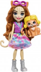Mattel Enchantimals Mobilne studio mody Zestaw + lalka Kotek (HPB34) 3