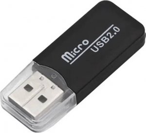 Czytnik Aptel Czytnik Kart Pamięci microSD/TF w formie pendrivea USB AK242B 4