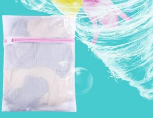 Aptel 4 WORECZKI do Prania Odzieży 60x50cm 40x30cm 4 sztuki białe AG933 3