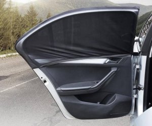 Aptel Przeciwsłoneczne MOSKITIERY Samochodowe 4sztuki czarne AG936A 3