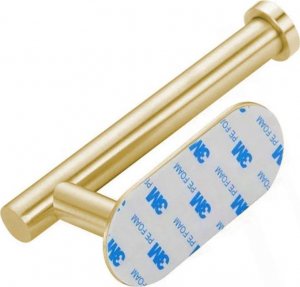 Aptel Samoprzylepny Uchwyt na Papier Toaletowy Łazienkowy złoty AG869B 3