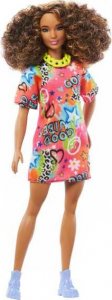 Lalka Barbie Mattel Fashionistas™ Lalka (szatynka z kręconymi włosami) HPF77 1