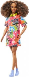 Lalka Barbie Mattel Fashionistas™ Lalka (szatynka z kręconymi włosami) HPF77 5
