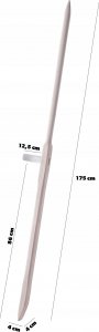 Kadax Kosisko Do Kosy Ogrodowej Ręcznej Drewniane 175 cm 8