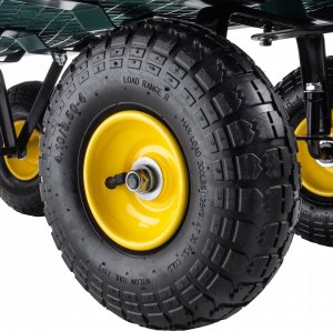 Kadax Wózek ogrodowy z obciążeniem do 300kg 8