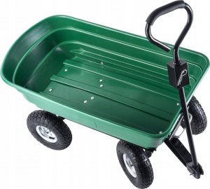 Kadax Wózek Ogrodowy Transportowy Taczka Wywrotka 300kg 7