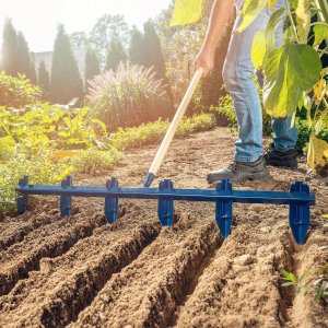 Kadax Znacznik Ogrodowy Do Roli Sadzenia 6-Zębny 97 cm 2