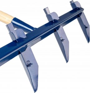 Kadax Znacznik Ogrodowy Do Roli Sadzenia 4-Zębny 80 cm 8