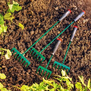 Kadax Grabki Grabie Małe Ogrodowe Z Trzonem 60cm 6-Zębne 7