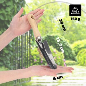 Kadax Łopatka Ogrodowa Stalowa Do Przesadzania 31 cm 3