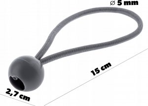 Plandeka Kadax Guma Zestaw Gum Z Kulką Do Plandek Mocowanie 10szt 3