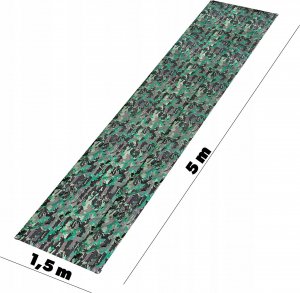 Plandeka Kadax Plandeka Plandeki Gruba Wzmacniana Mocna 1,5x5M 3