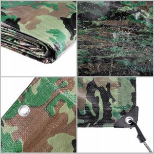 Plandeka Kadax Plandeka Plandeki Gruba Wzmacniana Mocna 1,5x5M 4