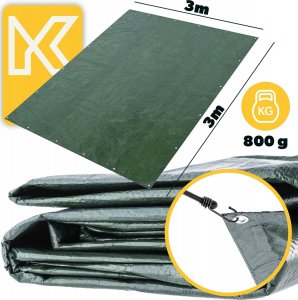 Plandeka Kadax Plandeka Gruba Mrozoodporna Plandeki Płachta 3x3M 3