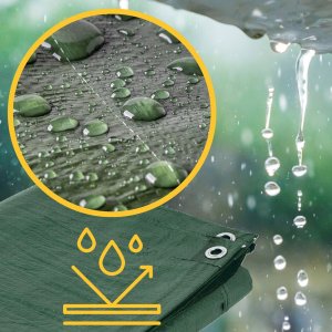 Plandeka Kadax Plandeka Gruba Mrozoodporna Plandeki Płachta 3x4M 2