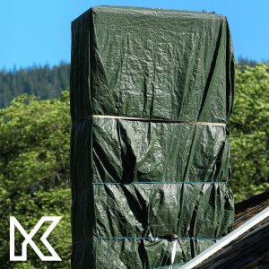 Plandeka Kadax Plandeka Gruba Mrozoodporna Plandeki Płachta 3x4M 7