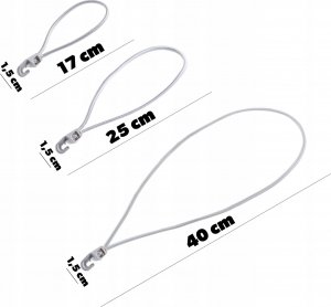 Plandeka Kadax Guma Zestaw Gum Z Hakiem Do Plandek Linka 6szt 4