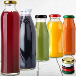 Kadax KADAX 10x Zakrętki fi33 Wieczka Do Butelek Sok 5