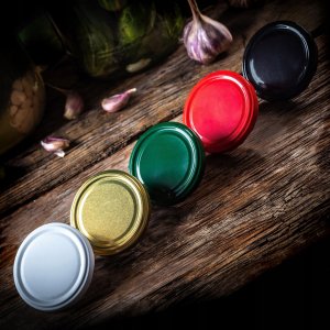 Kadax KADAX 10x Zakrętki fi33 Wieczka Do Butelek Sok 6