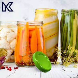 Kadax Zakrętki Wieczka Do Słoików Butelek 10 szt fi 43 8
