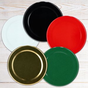 Kadax Zakrętki Do Słoików Butelek Wieczka 10 szt fi 53 11