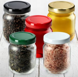 Kadax Zakrętki Do Słoików Butelek Wieczka 10 szt fi 53 8