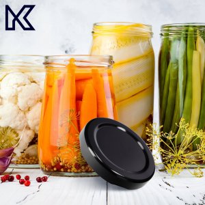 Kadax Zakrętki Do Słoików Butelek Wieczka 10 szt fi 53 9