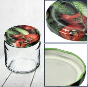 Kadax Zakrętki Do Słoików Nakrętki Wieczka 10 szt fi 66 2