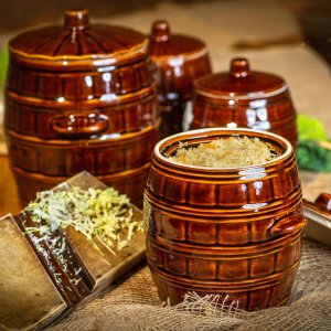 Kadax Beczka do Kiszenia Kapusty Ogórków 2,5L 7