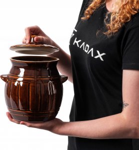 Kadax Beczka Garnek do Kiszenia Kamionka 2,7L 2