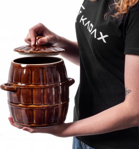 Kadax Beczka do Kiszenia Kapusty Ogórków 3,2L 2