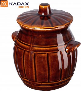 Kadax Beczka Garnek do Kiszenia Kamionka 1,2L 6