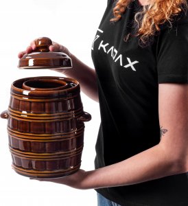 Kadax Beczka do Kiszenia Kapusty Kamionka 3,2L 2