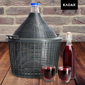 Kadax Szklana Butelka Z Korkiem Na Oliwę Sok 0,75L 6szt 4